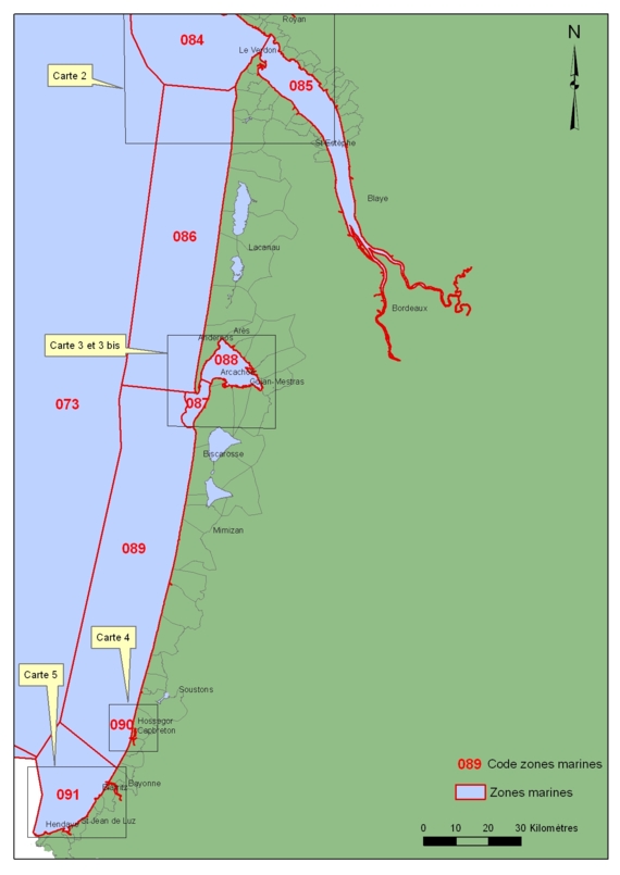 Carte de situation générale